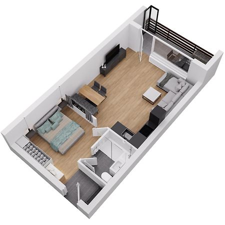 Апартаменты Schwarzwald Loft Менценшванд Экстерьер фото